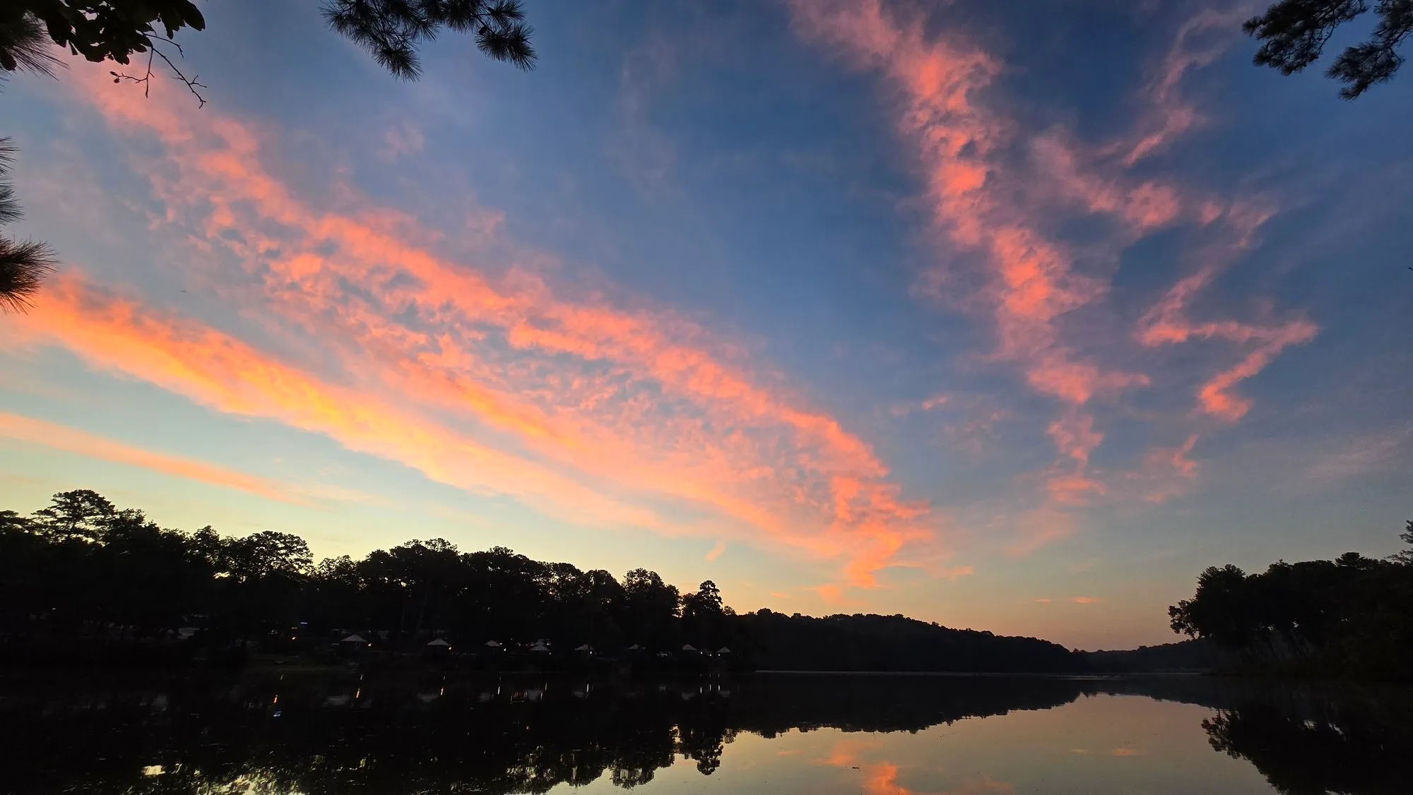 Sunrise from Cherokee Trail, Stone Mountain, August 31, 2024